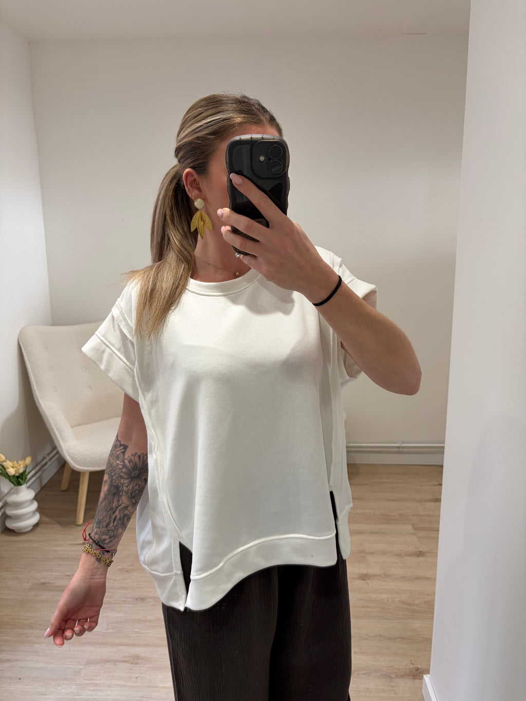 T-shirt Agnès Blanc