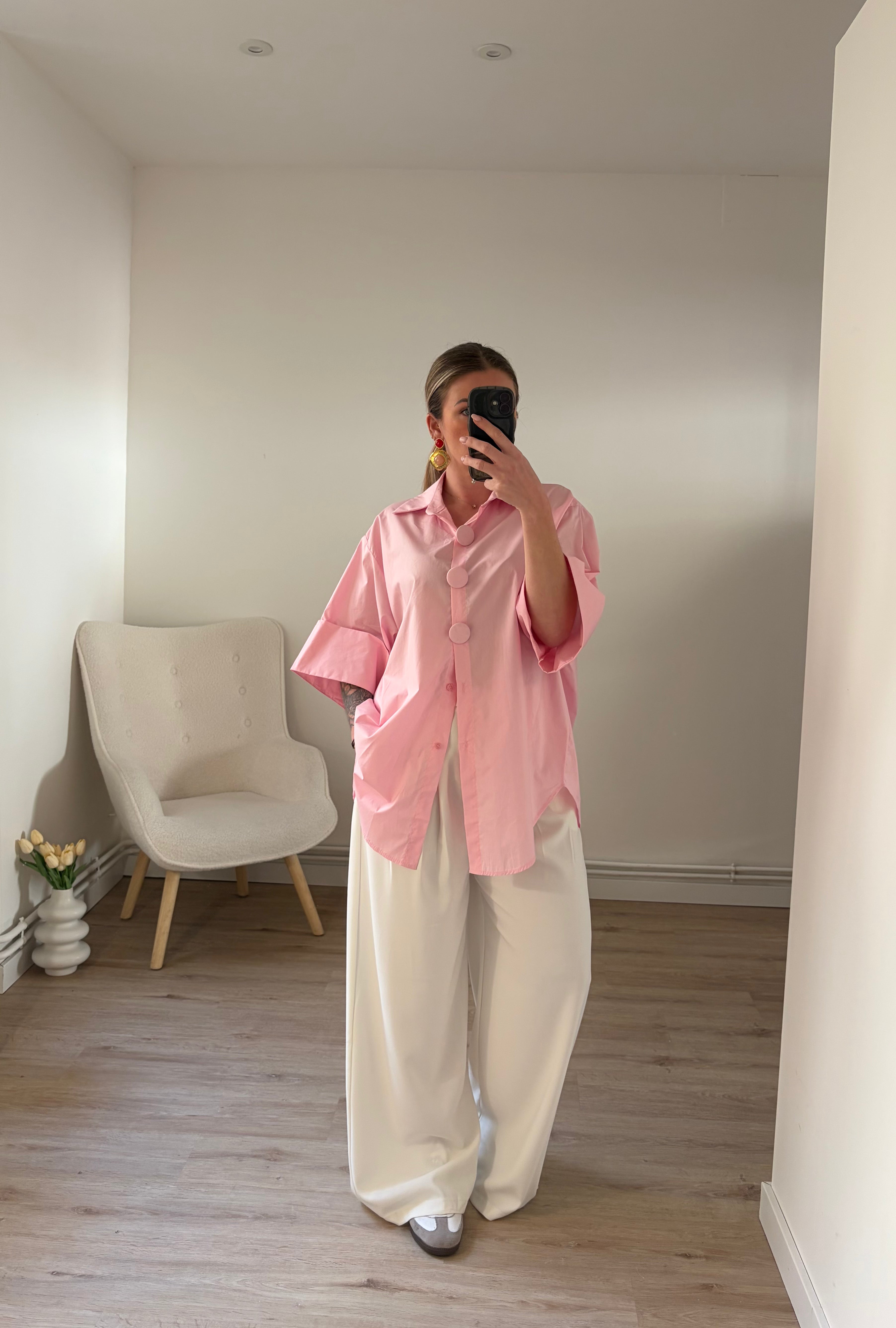 Chemise Jade Rose Pastel