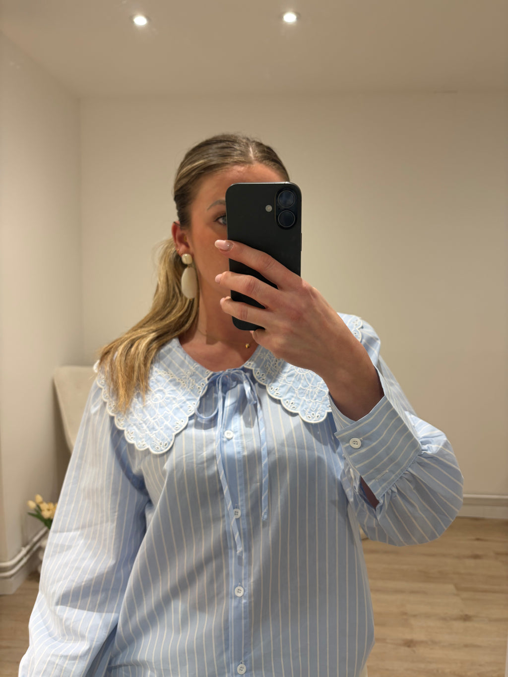 Blouse Luna Rayures Blanc & Bleu