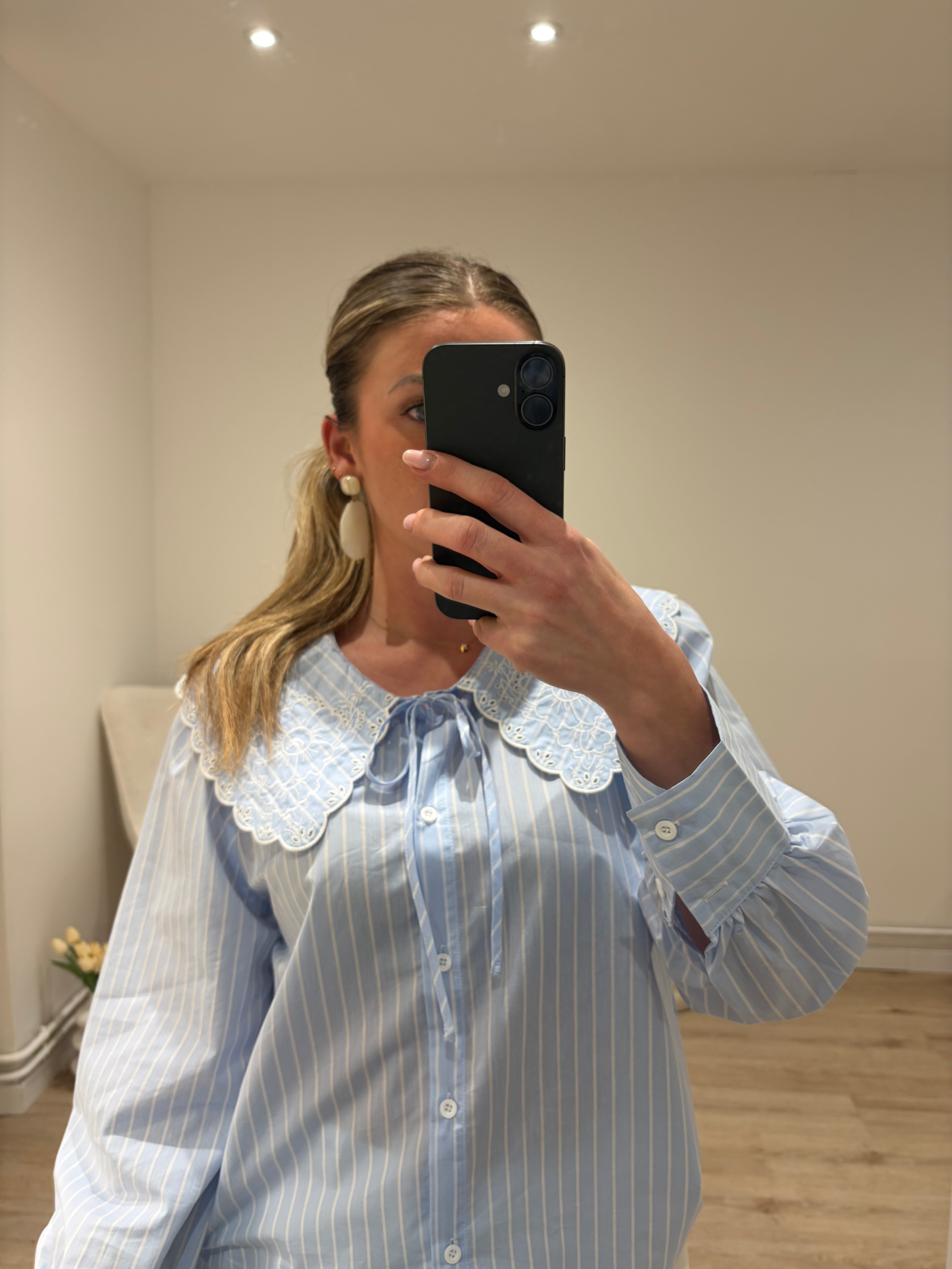Blouse Luna Rayures Blanc & Bleu