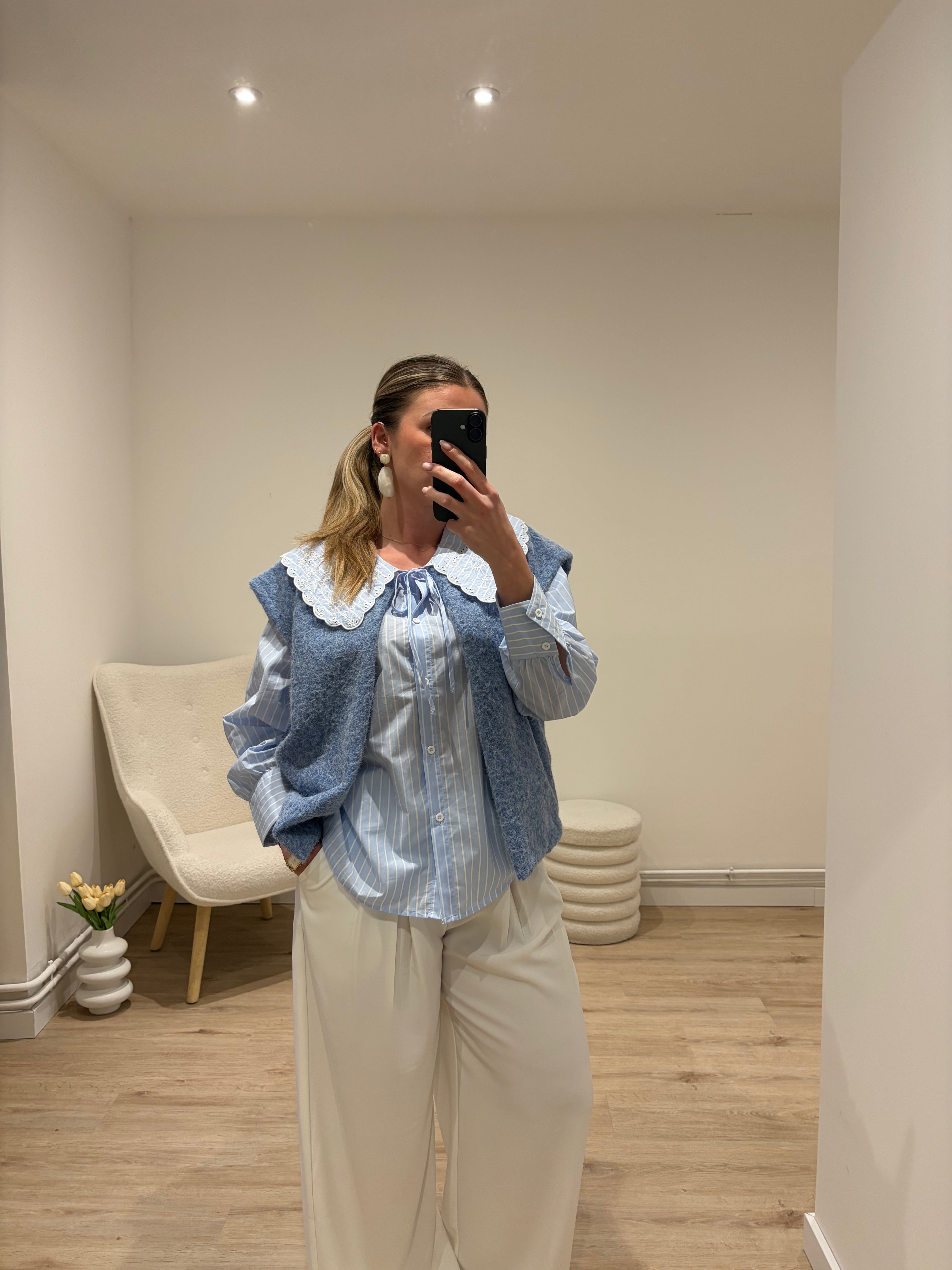 Blouse Luna Rayures Blanc & Bleu