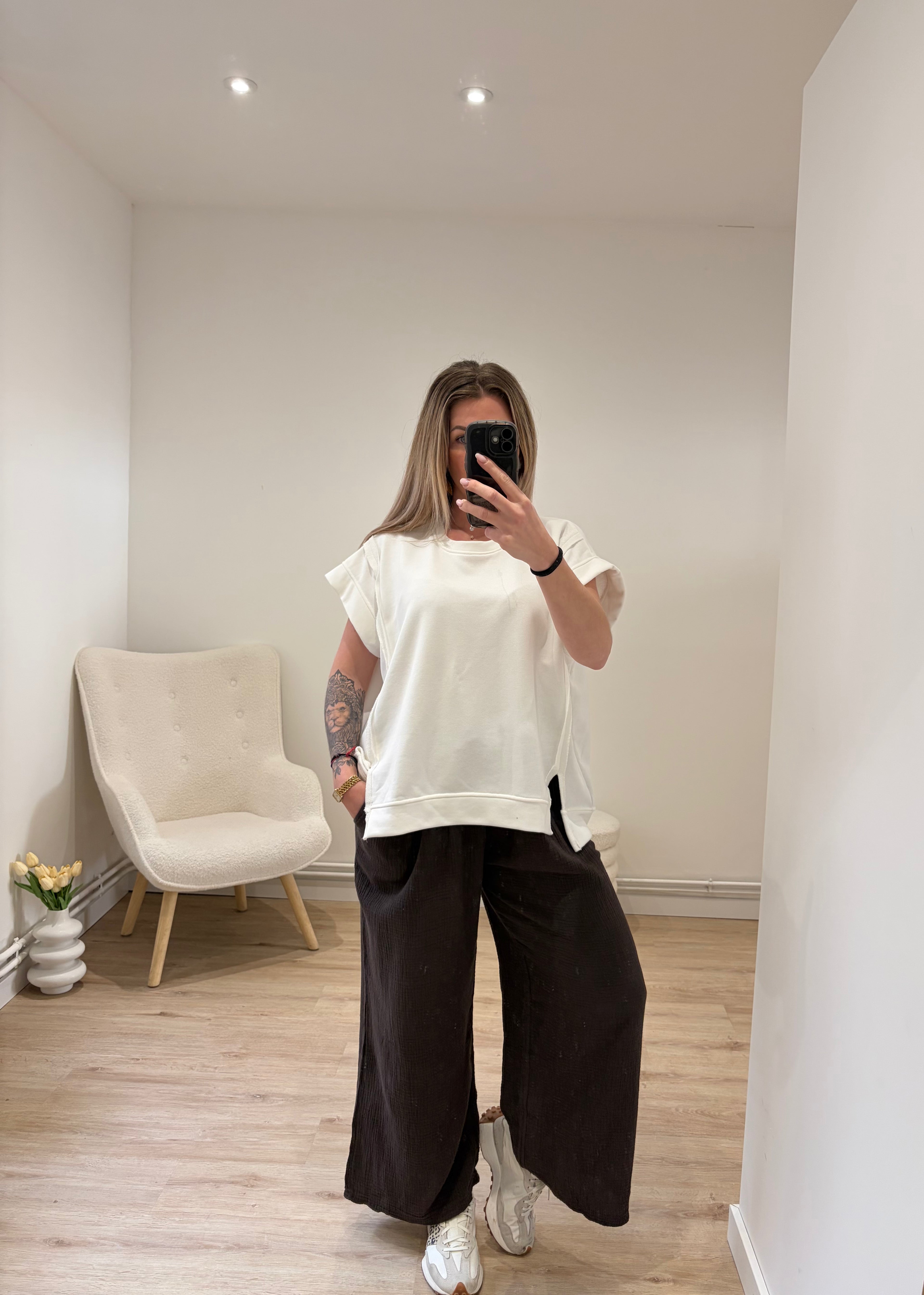 Pantalon Marie Chocolat