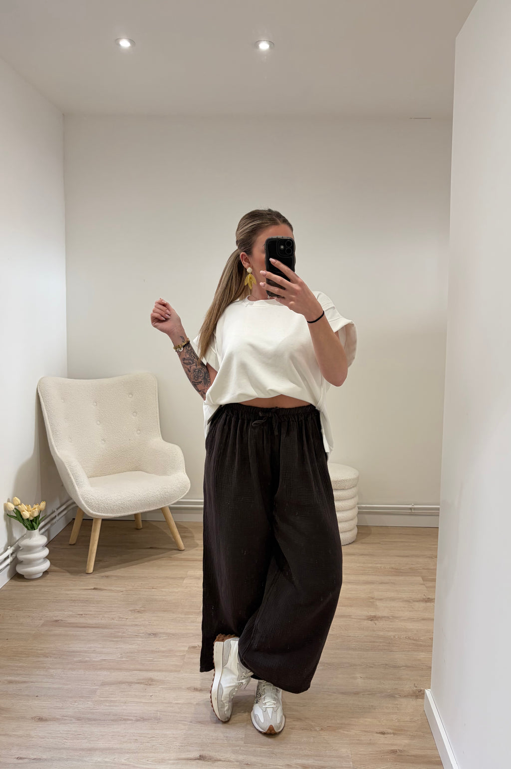 Pantalon Marie Chocolat