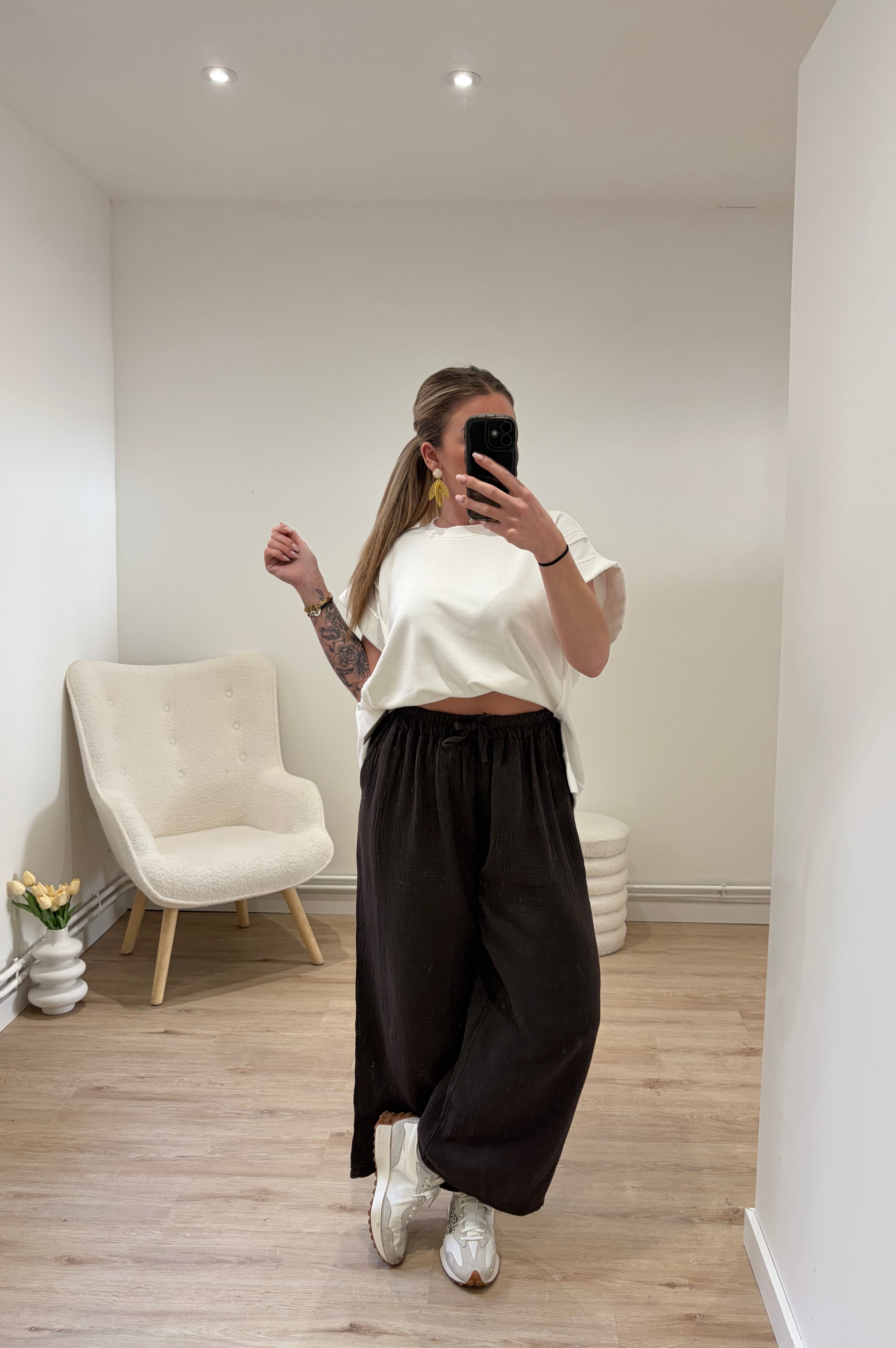 Pantalon Marie Chocolat