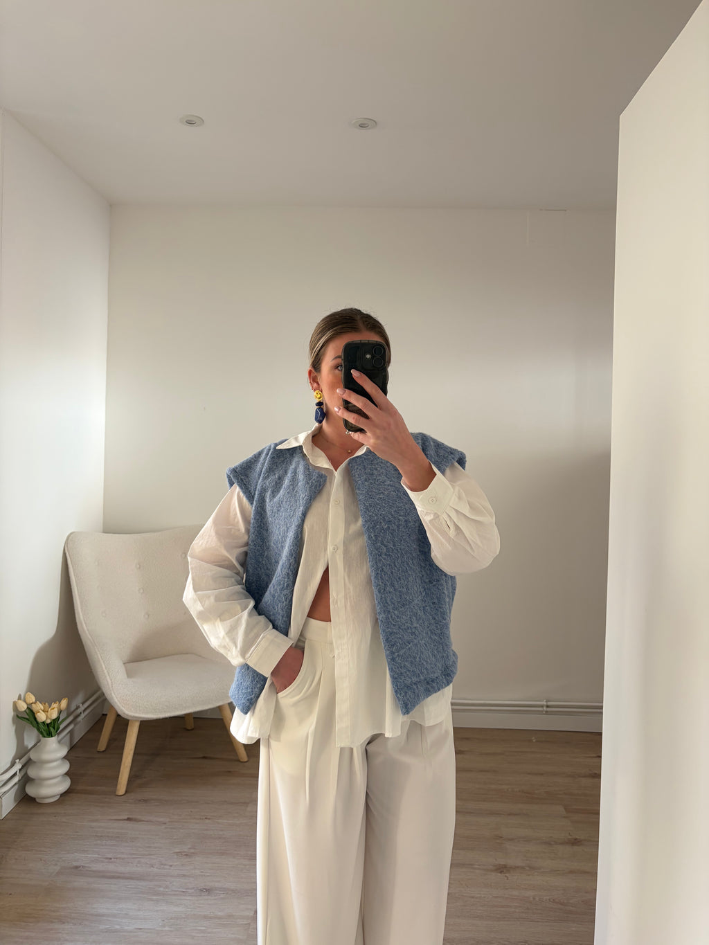 Gilet Romy Bleu Ciel