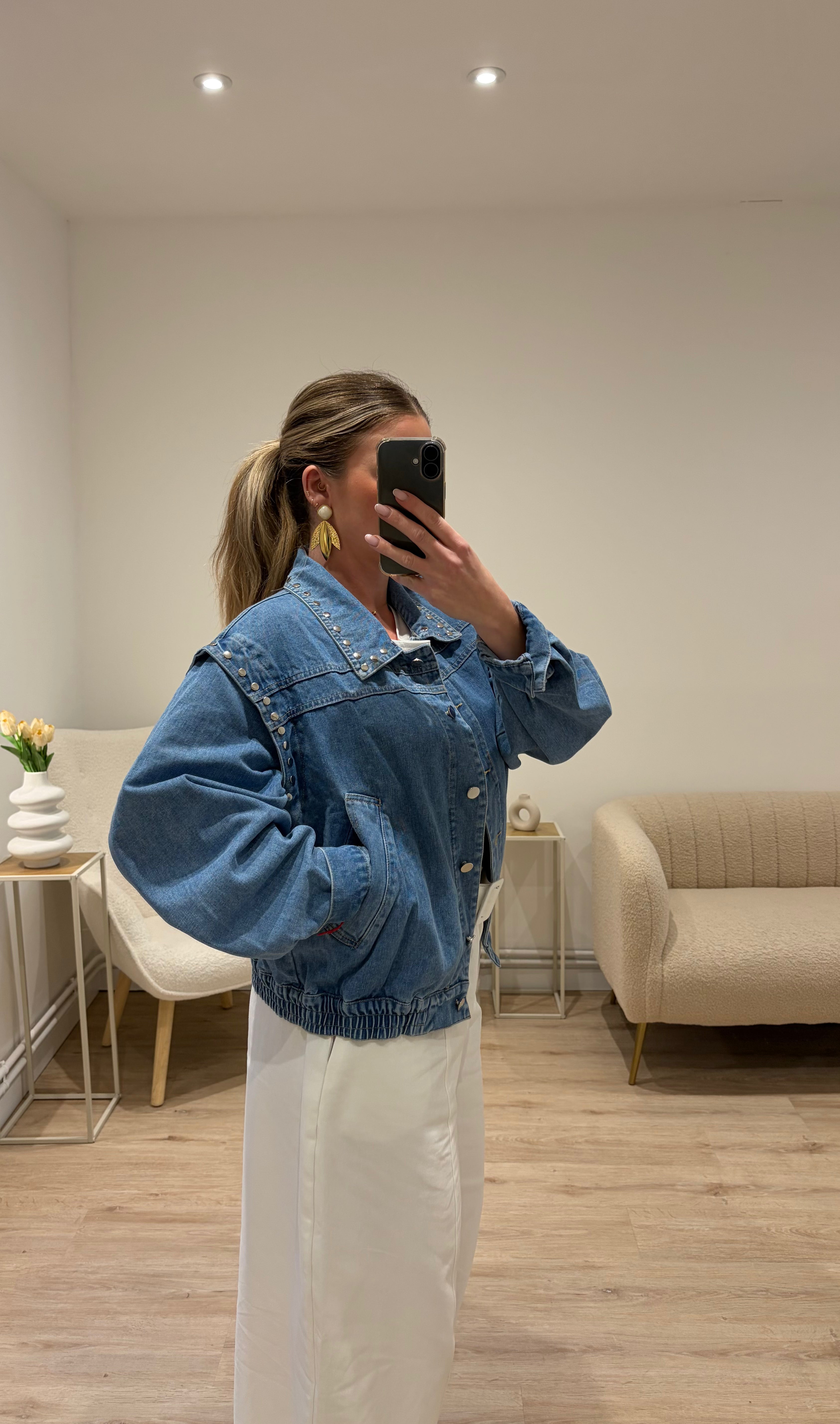 Veste Stéph Jean Clous