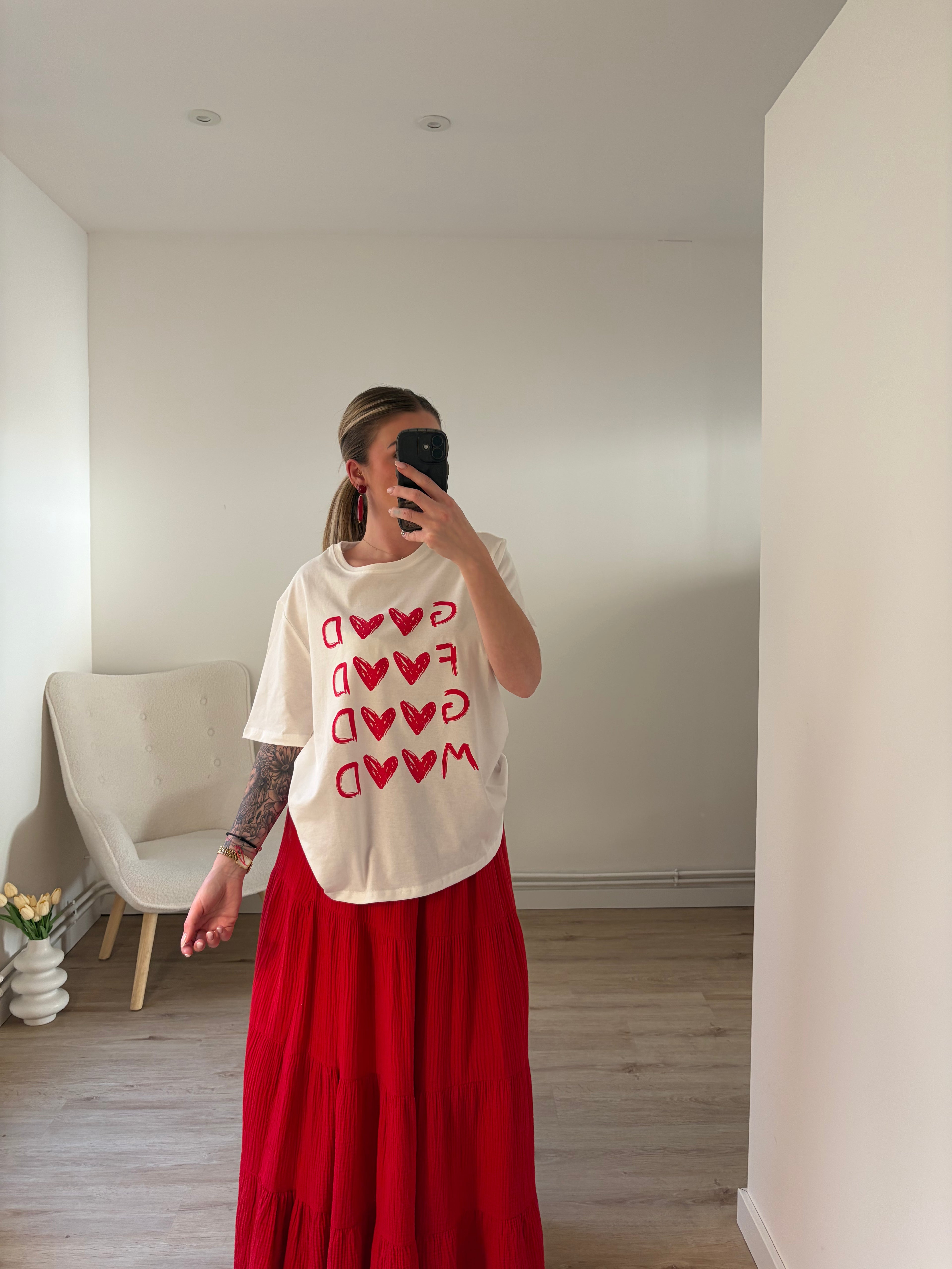 T-shirt Love "Good Food"